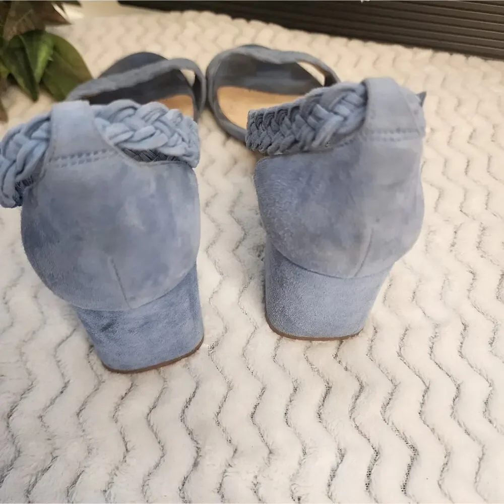 ALEXANDRE BIRMAN BLOCK HEEL ROPE SANDAL SIZE 40 (9.5)